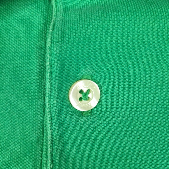 Austin Reed Polo Shirt Mens XL Green Peruvian Pima Cotton Short Sleeve - Picture 7 of 13